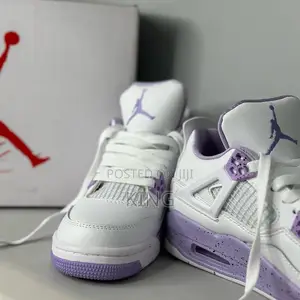 Luxy Air Jordan 4 Purple Oreo