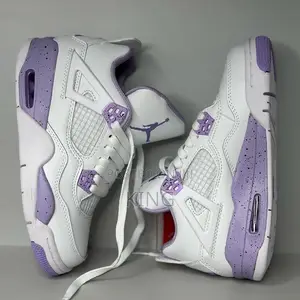 Loft Air Jordan 4 Purple Oreo