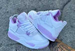 Loft Is Air Jordan 4 Purple Oreo