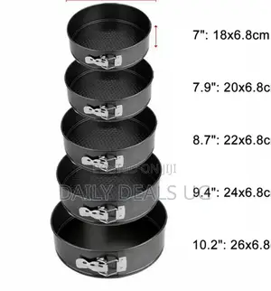 Stainless Steel Baking Molds