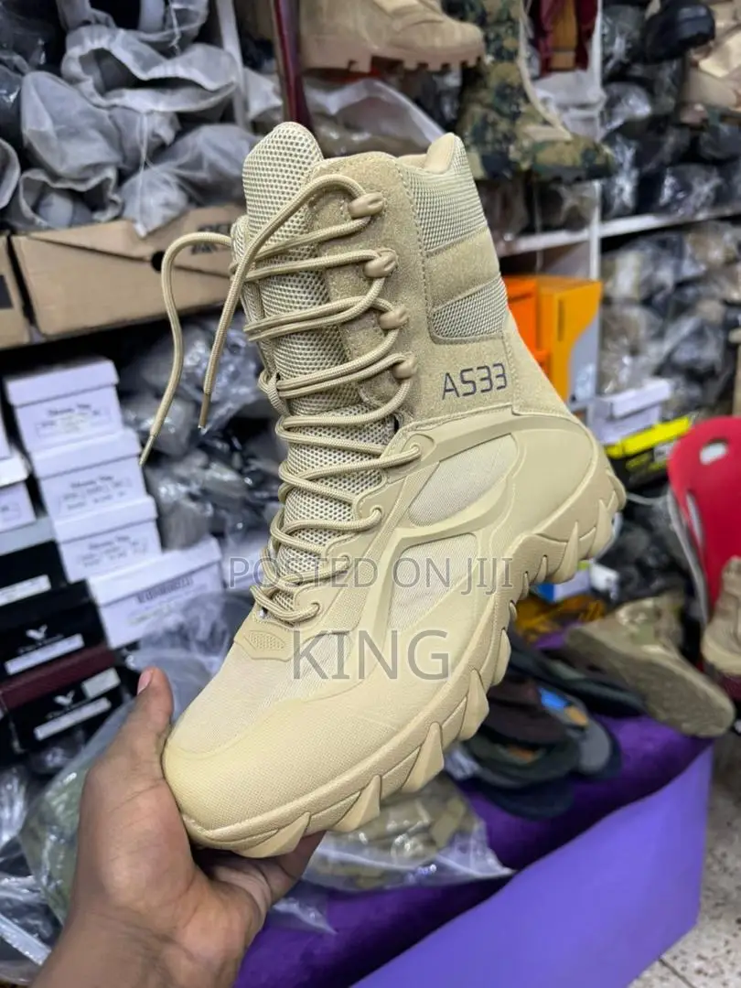 Authentic Combat Boots