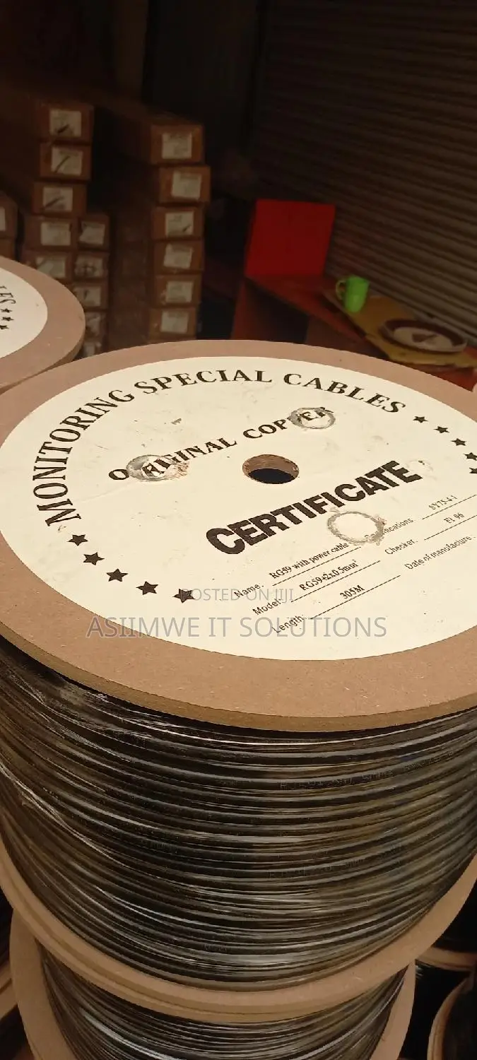 Original Coaxial Copper Cables 305m
