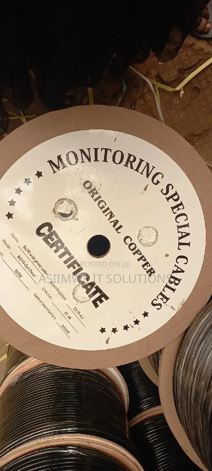 Original Coaxial Copper Cables 305m