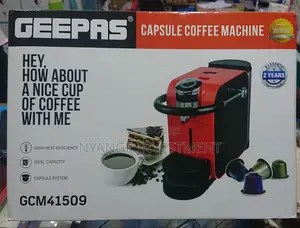 Geepas Capsule Coffee Maker . Coffee Maker Geepas
