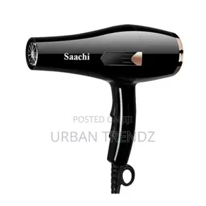 Saachi Powerful Electric Hairdryer With 2 Nozzles