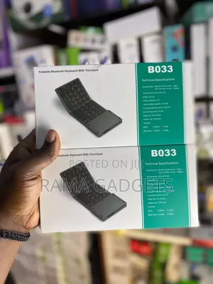 Foldable Bluetooth Keyboard With Touch Pad
