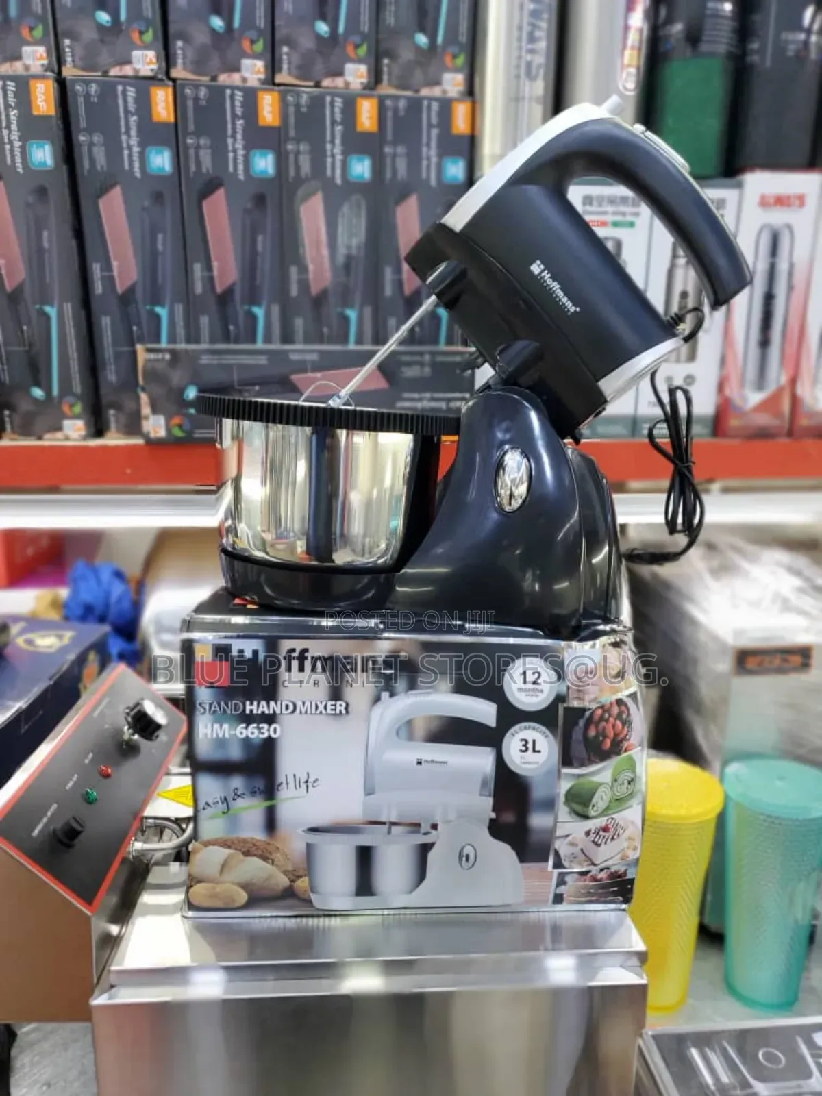 HOFFMANS 3.0litres Stand Hand Mixers \\ 1000w \\ HM-6630