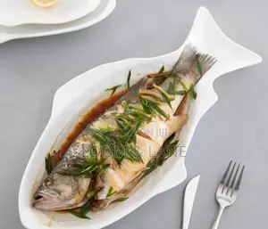 Brand New Fish Serving Dinner Plate