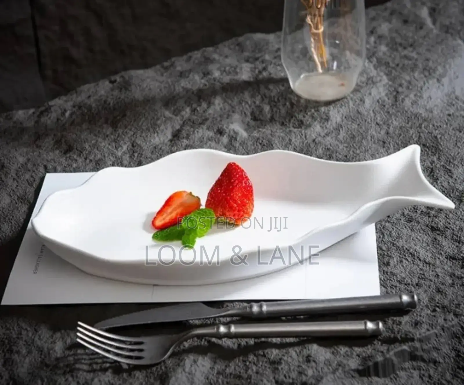 Brand New Fish Serving Dinner Plate