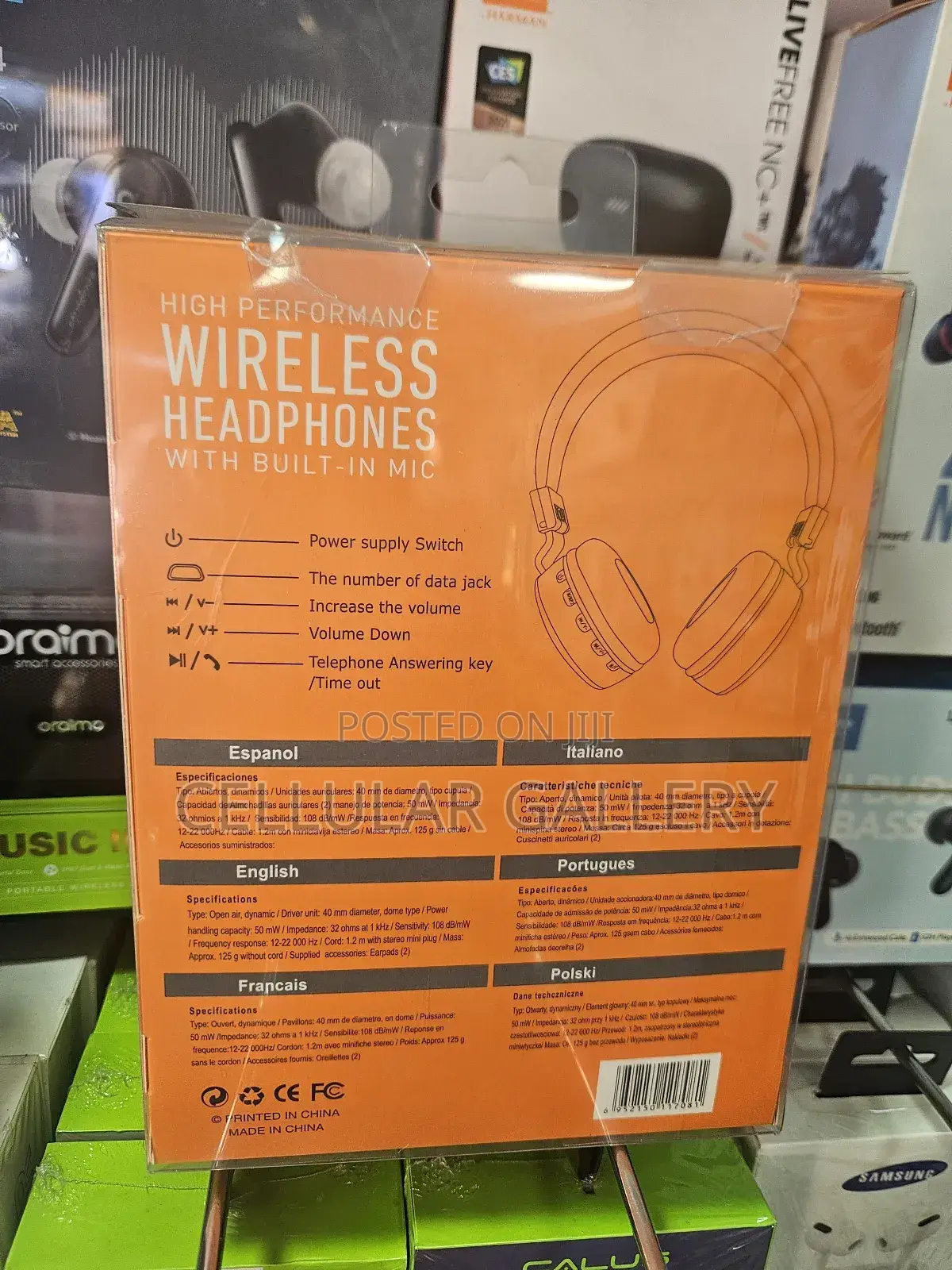 Wireless Headphones JBL 881A