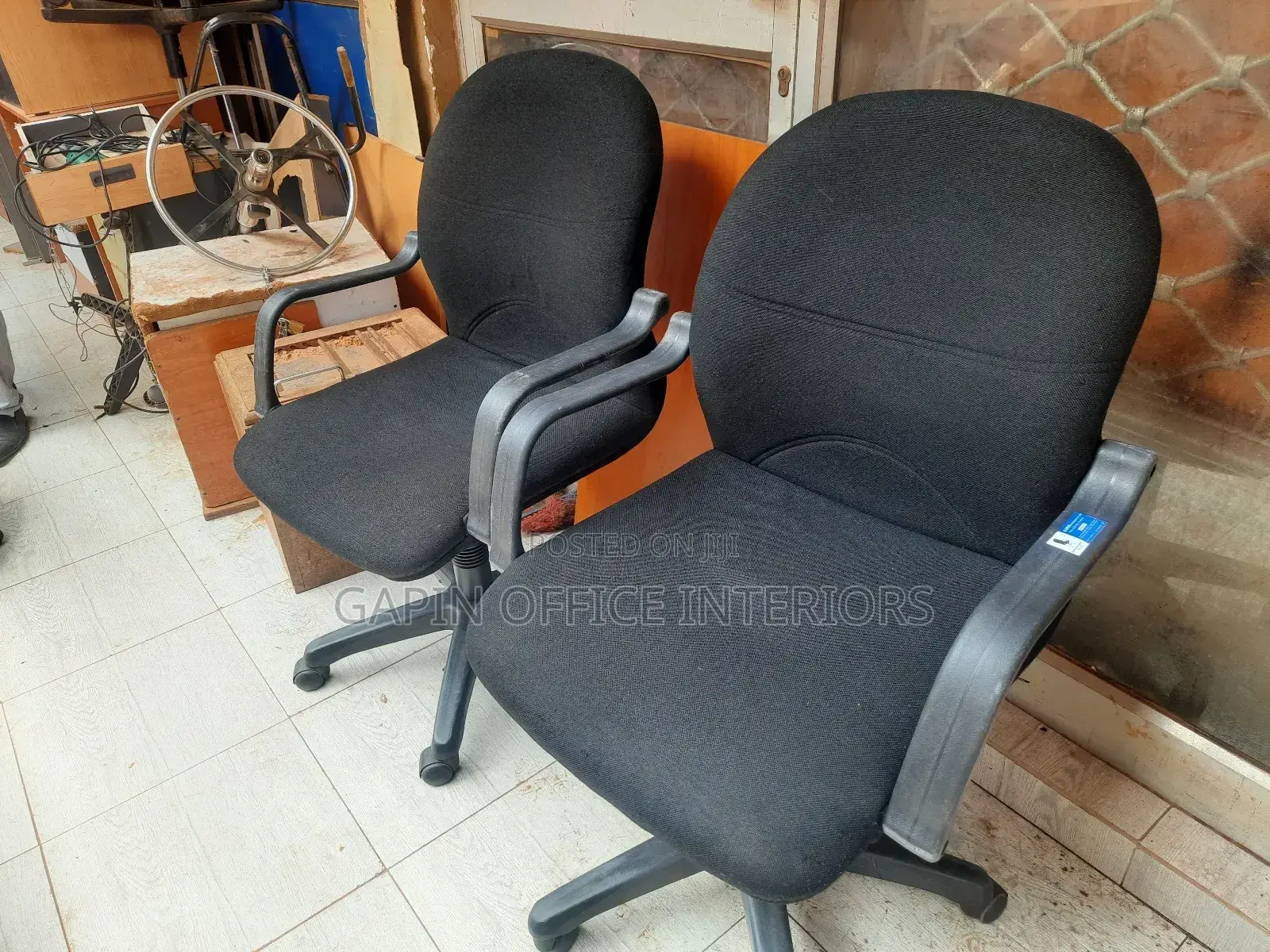 Second Hand Adjustable Chairs, 2 Pieces