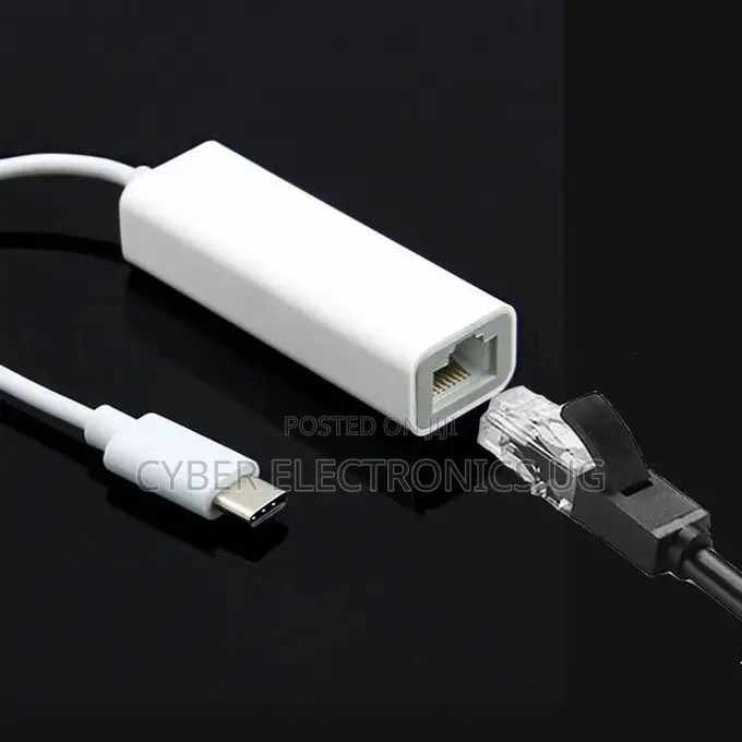 Usb C to Ethernet Type C to Rj45 Lan Network Dongle Connecto