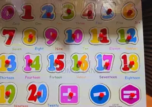 Kids 1-20 Counting Board