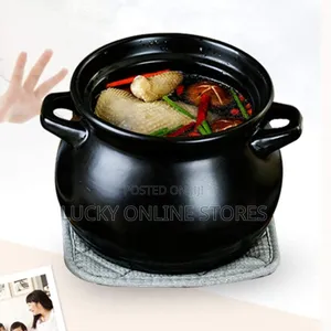 5 Litres Terracotta Casserole Pot