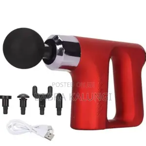 Portable Small Handheld LCD Electric Massage Gun