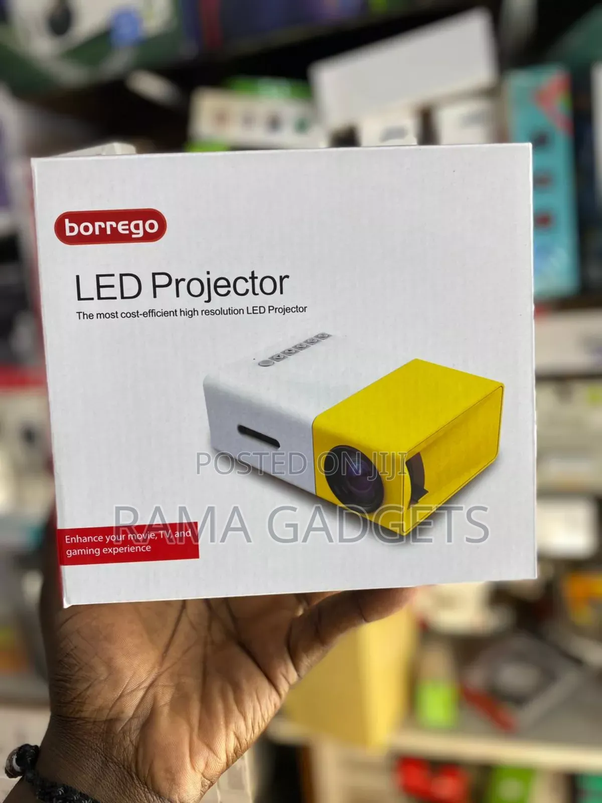 Mini Led Portable Projector 400lumens Multimedia