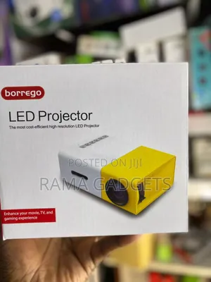 Mini Led Portable Projector 400lumens Multimedia
