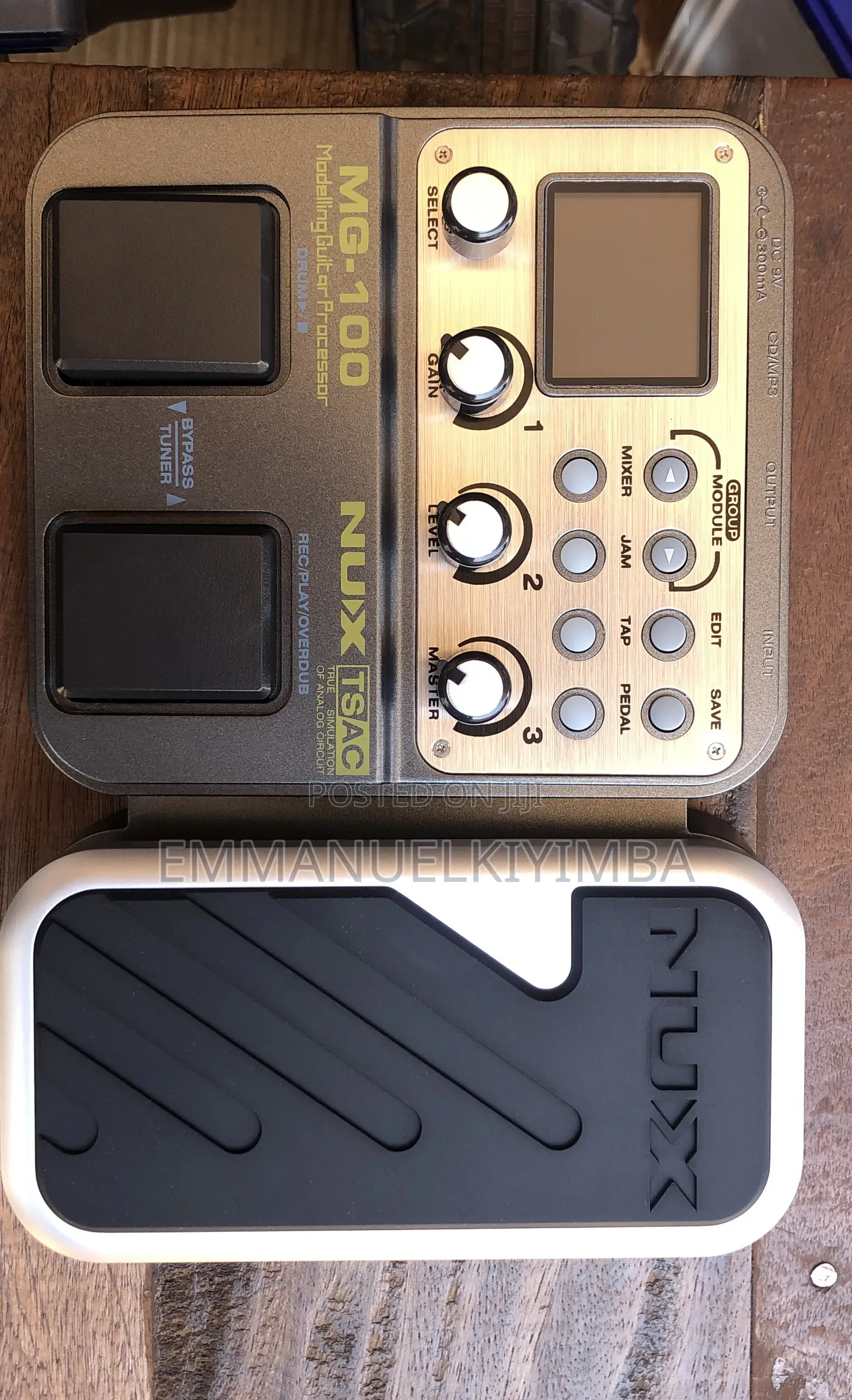 NUX MG-100 Modelling Guitar Effects Processor