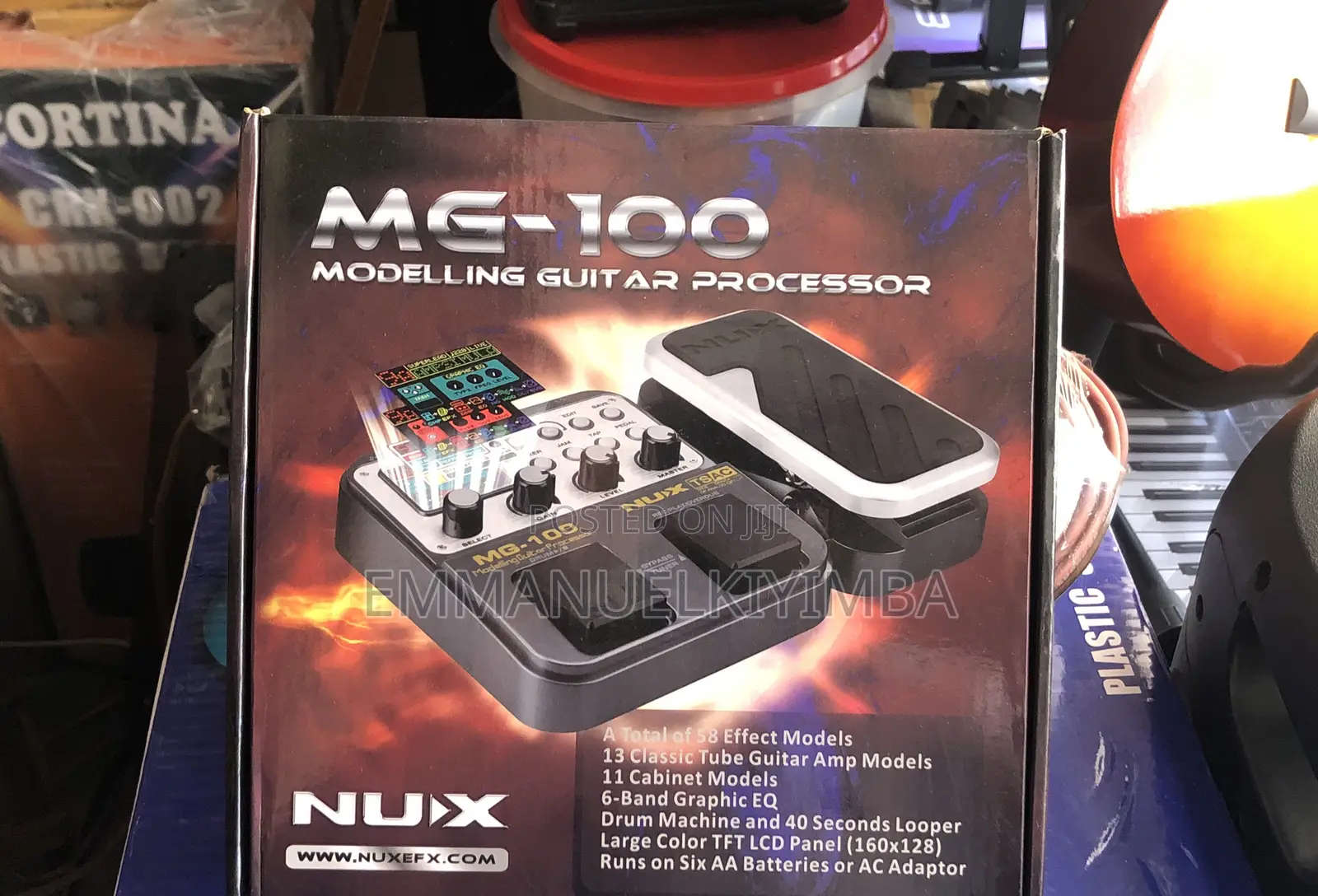 NUX MG-100 Modelling Guitar Effects Processor