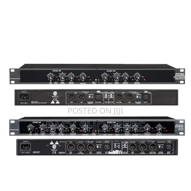 DBX Electronic Crossover for DBX Balanced Professional Stage