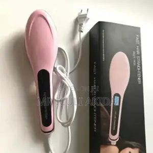 Hot Comb Air Straightener Brush Curler and Comb