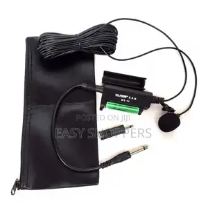 Collar Microphone for Interviews and Media Clip Microphone