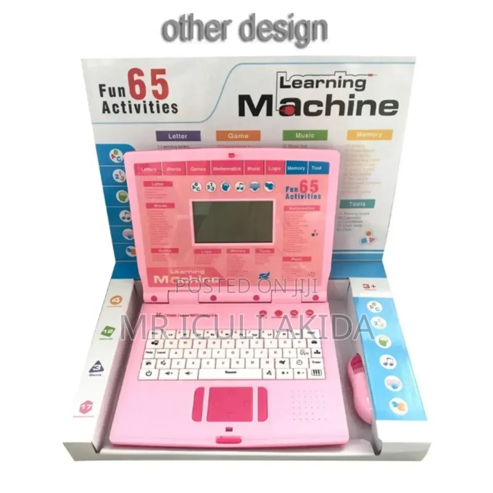 65activities English Inteligent Laptop Toy Learning Machine