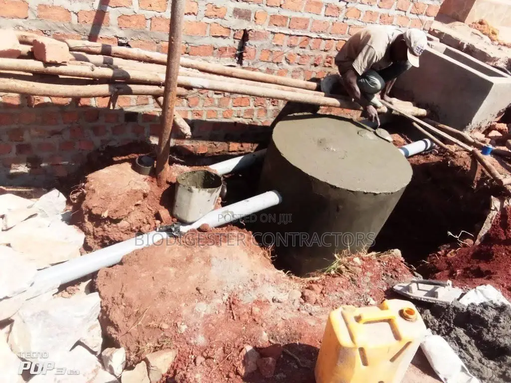 Biodigester Construction in Jinja
