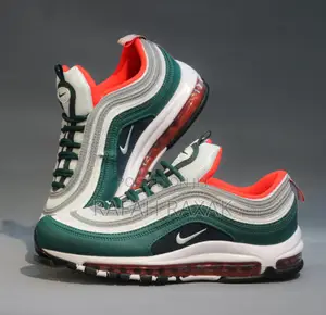 New Nike Air Max 97 “Miami Hurricanes” Sneakers