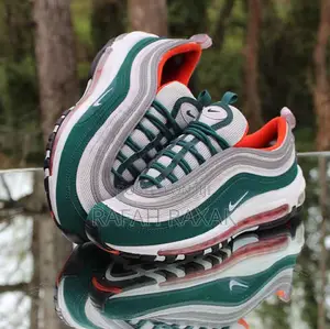 Nike Air Max 97 Miami Hurricanes Rain Forest Grey Sneaker