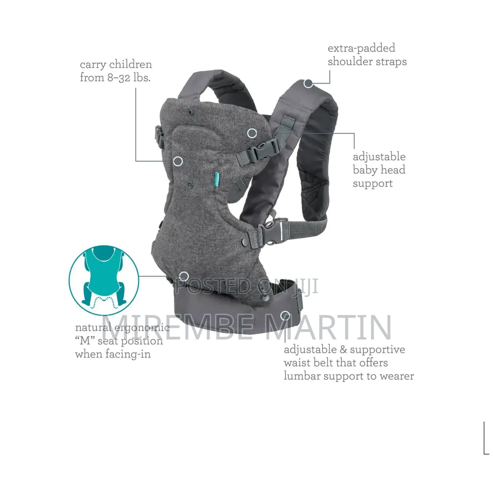 4 in 1 Portable Baby Carrier.