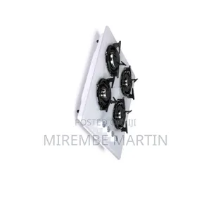 4 Burner Glass Gas Cooker Table Stove.