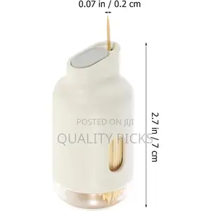 1pc Wooden Toothpicks Tabletop Toothpick Holder