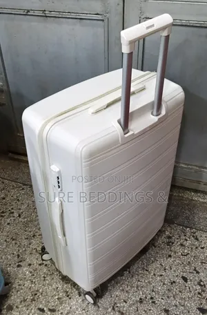 Crimson Rubber Suitcase