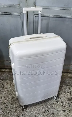 Crimson Rubber Suitcase