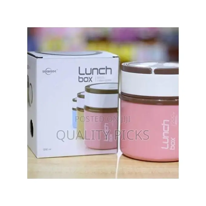 Insulated Lunch Box Food Thermos Container Stainles