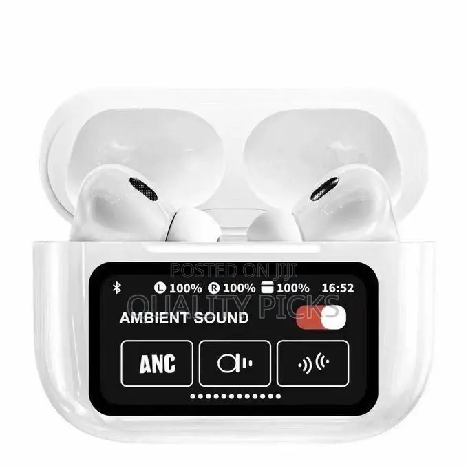 Bluetooth 5 Wireless Earbuds 60hz HD Sound LED Light