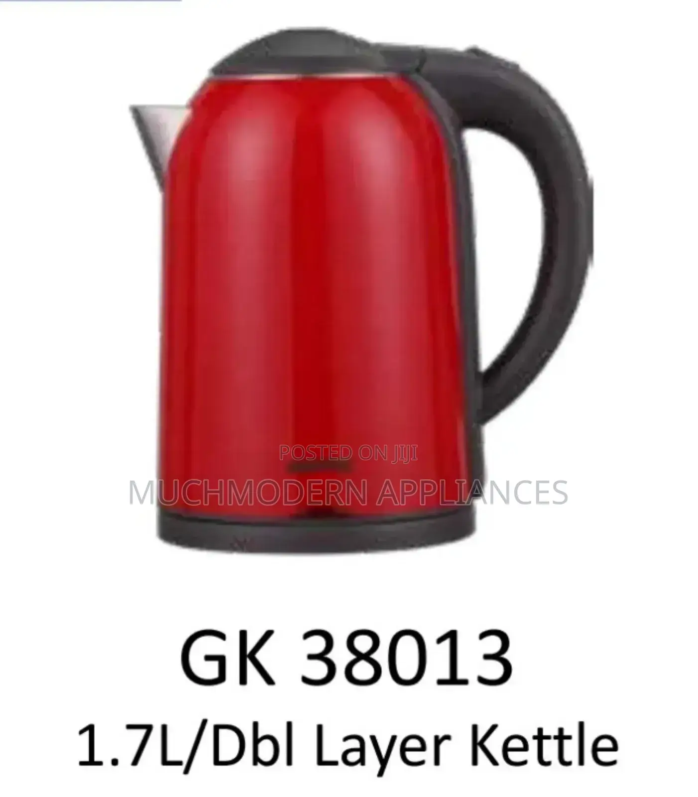 GK 38013 1.7l/DBL Layer Kettle