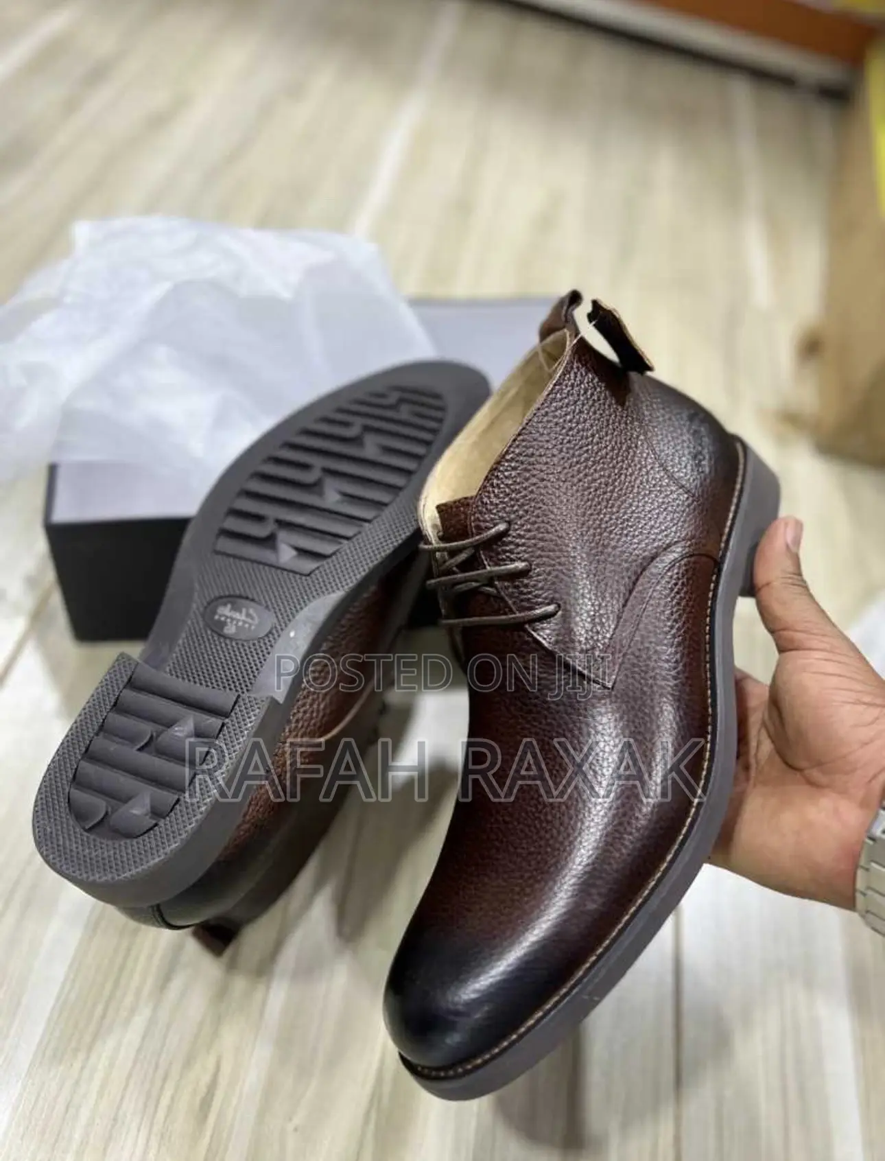 Original Clarks Gentle/Casual Premium Leather Ankle Boots