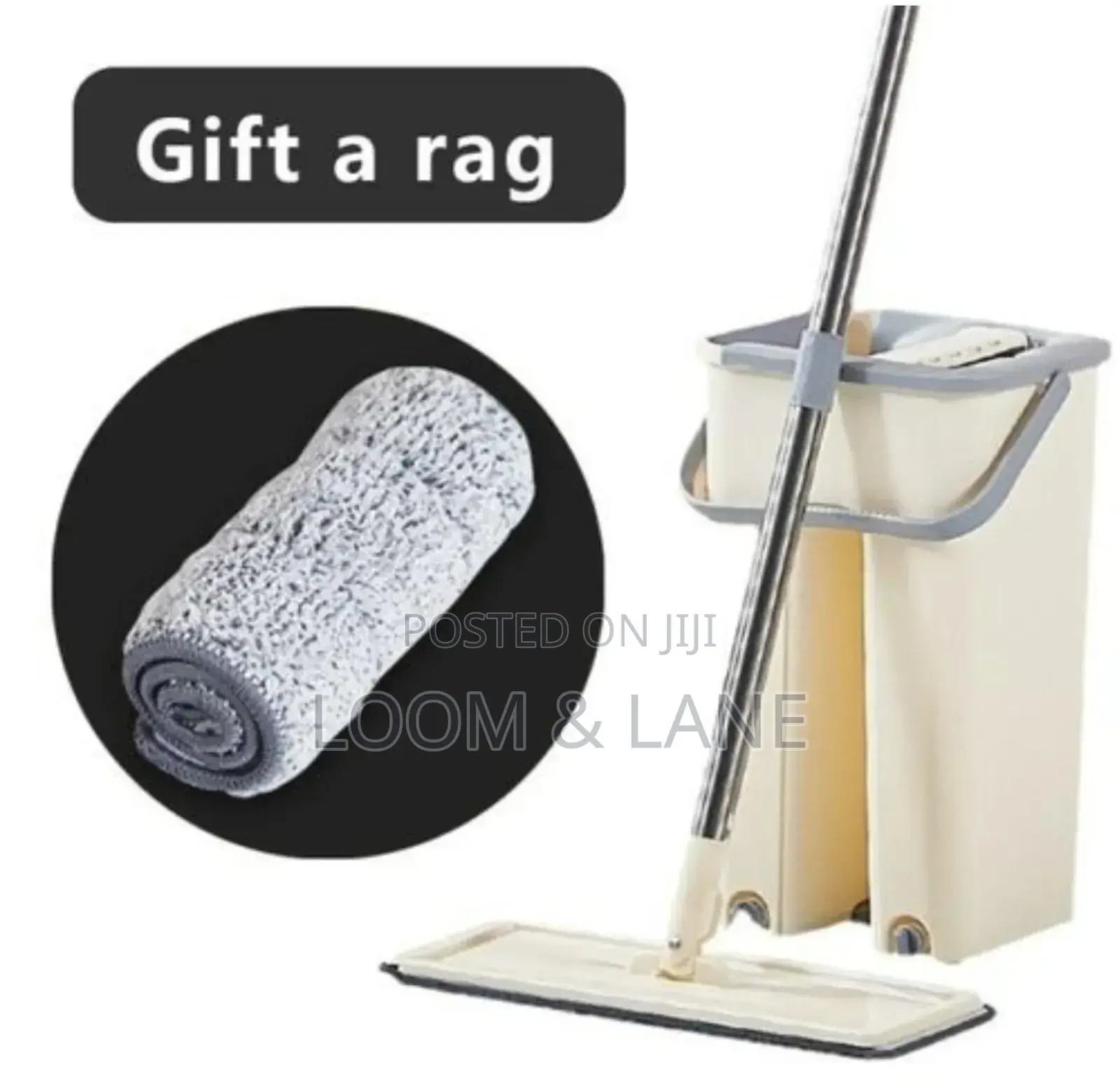 Hand Floor Squeeze Mop With Drainer Bucket