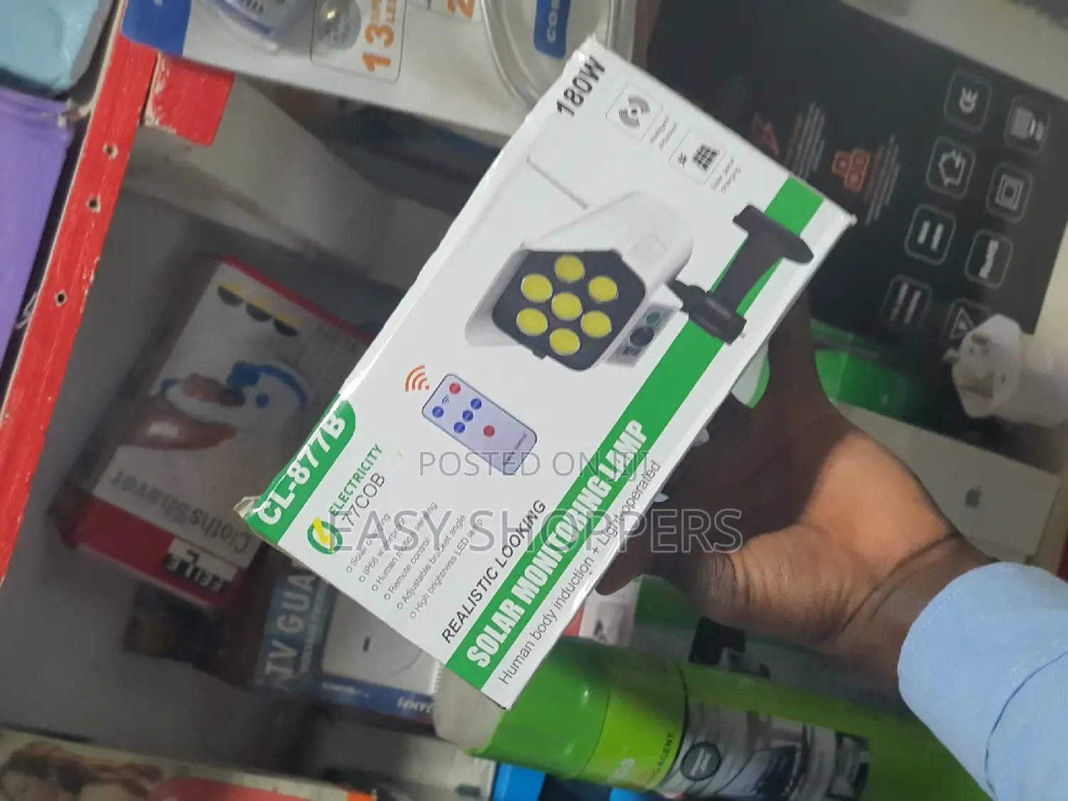 Motion Sensor Dummy Camera Solar Monitor Lamp Human Detector