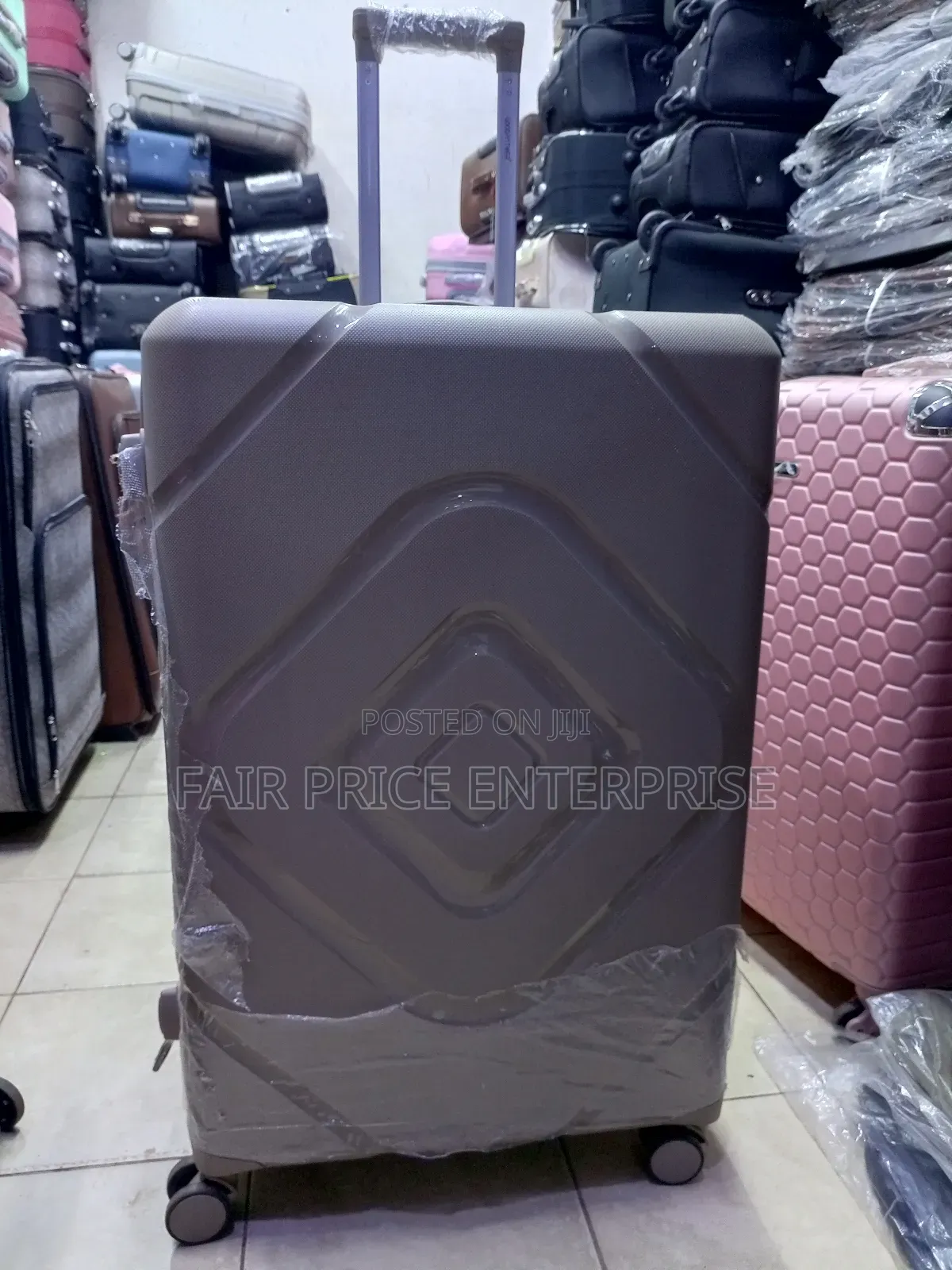 Plastic Suitcases in Medium Size