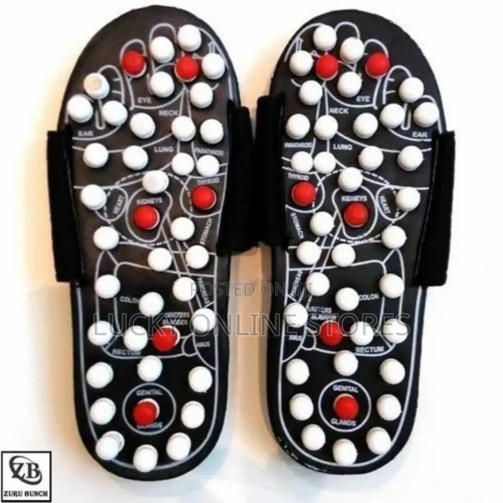 Unisex Acupressure Magnetic Therapy Sandals