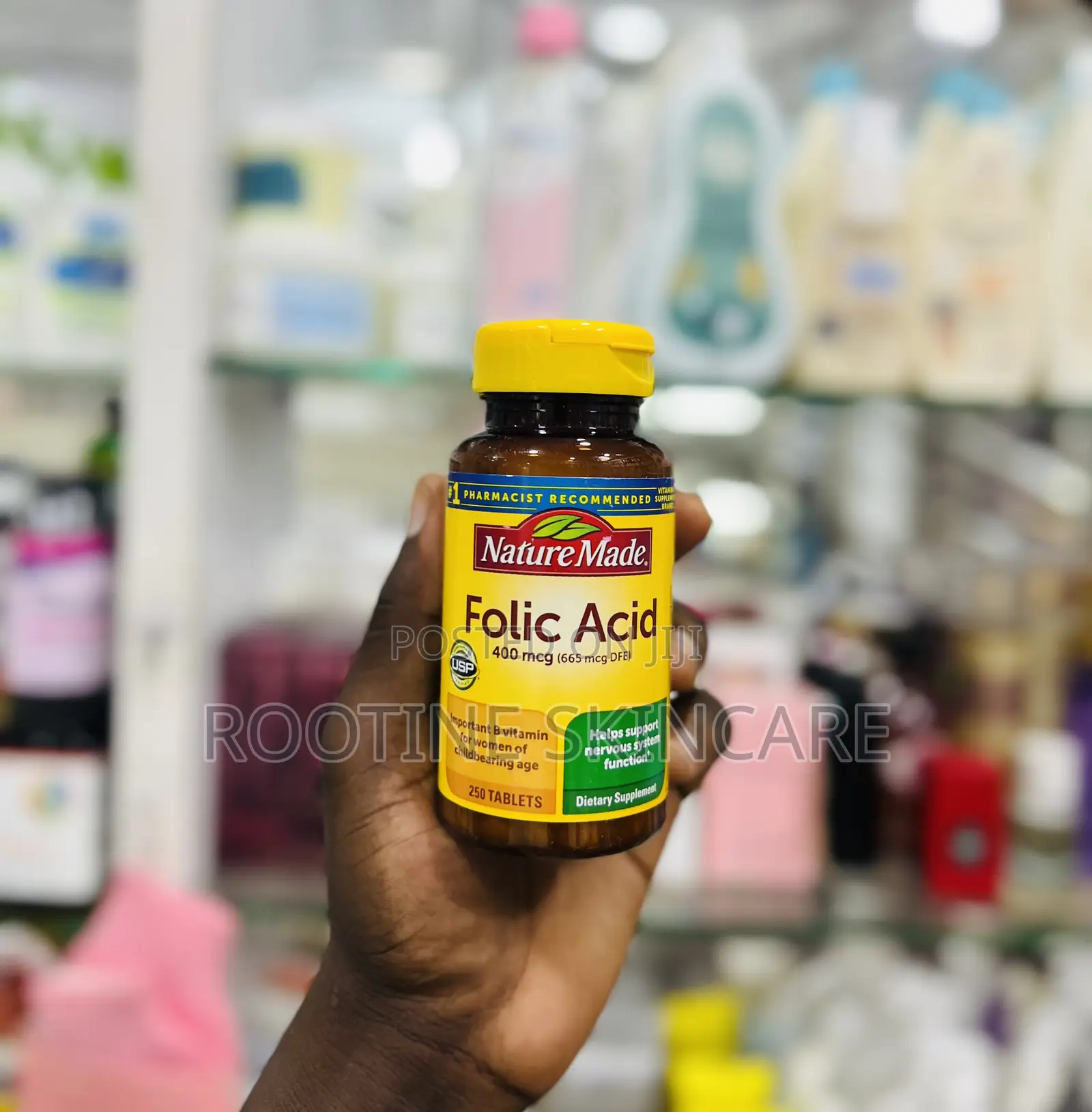 Nature Made Folic Acid 400mcg Nervous System Suppliments