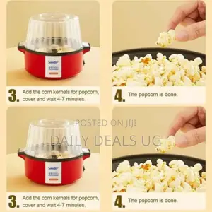 Portable Sonifer Popcorn Maker