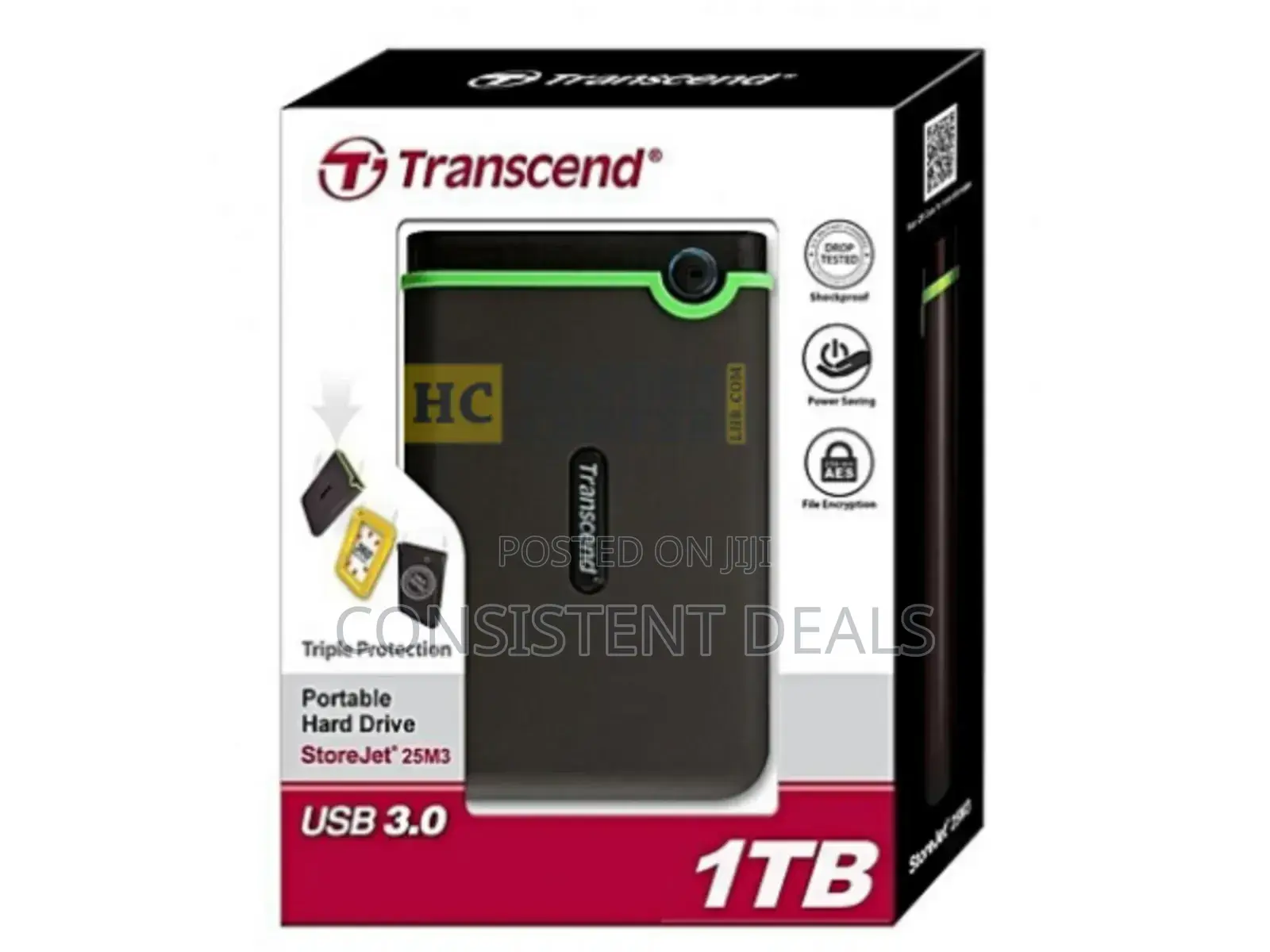 Transcend 1TB USB 3.0 Hard Disk