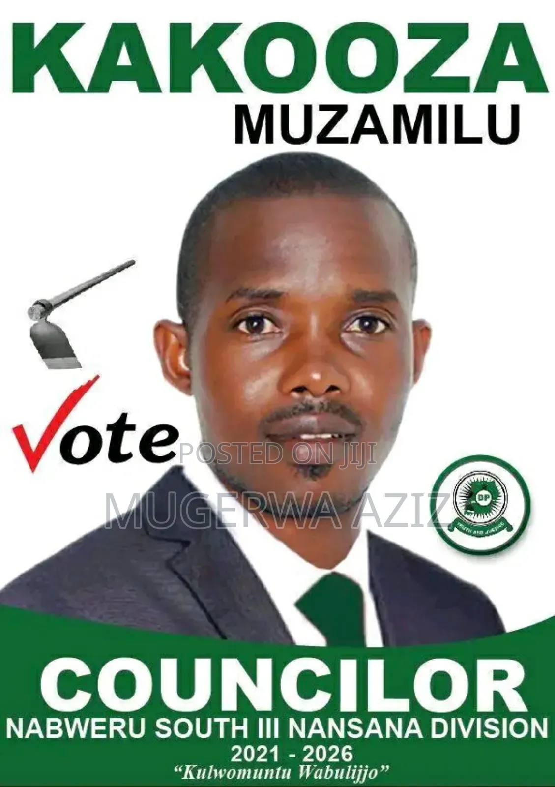 For Campaign Posters, Flyers, Banners, Social Media Posts