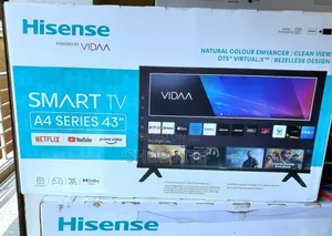 Hisense 43inches A4 Series Smart Vida TVS Beyi Powa.