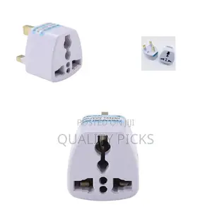 1 Piece of UK Plug Adapter 3 Pin Universal Adapter