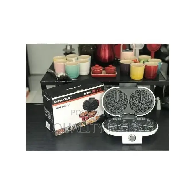 Silver Crest Double Waffle Maker With Mini Waffles Grill